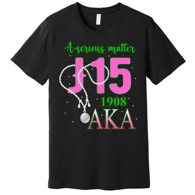 AKA Women J15 Founder's Day 1908 Pearl Premium T-Shirt