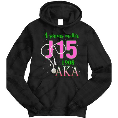 AKA Women J15 Founder's Day 1908 Pearl Tie Dye Hoodie