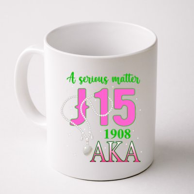 AKA Women J15 Founder's Day 1908 Pearl Coffee Mug