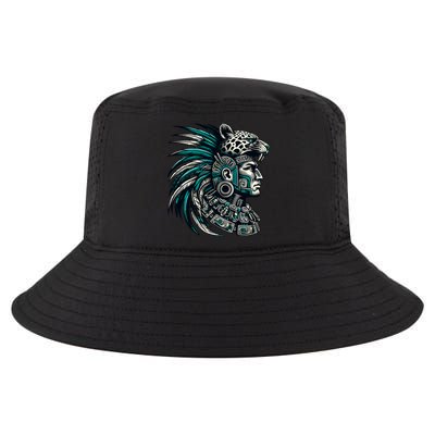 Aztec Warrior Jaguar Cool Comfort Performance Bucket Hat