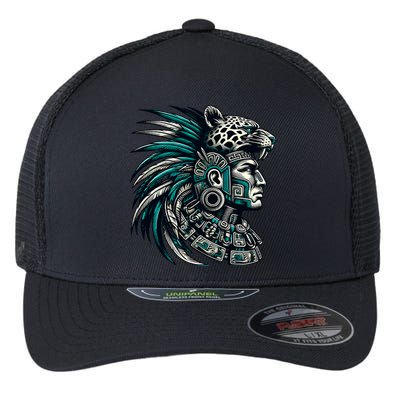 Aztec Warrior Jaguar Flexfit Unipanel Trucker Cap