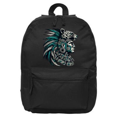 Aztec Warrior Jaguar 16 in Basic Backpack