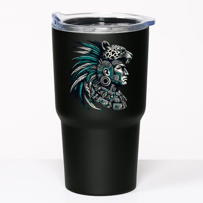 Aztec Warrior Jaguar Tumbler