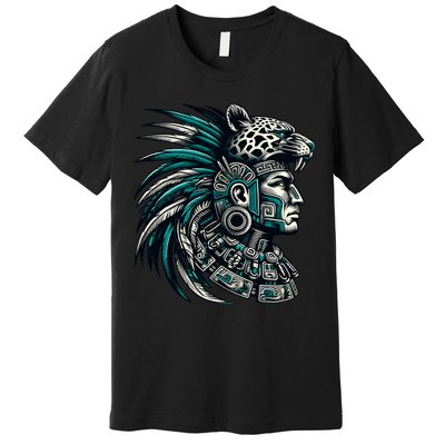 Aztec Warrior Jaguar Premium T-Shirt