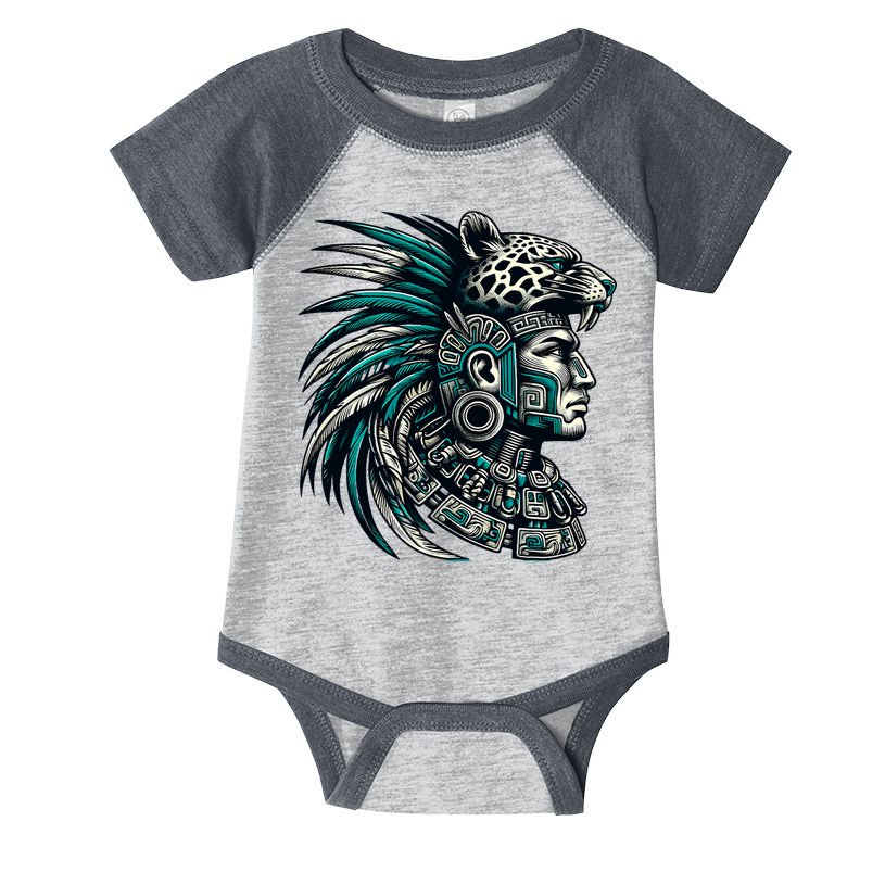Aztec Warrior Jaguar Infant Baby Jersey Bodysuit