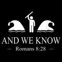 And We Know Romans Drawstring Bag