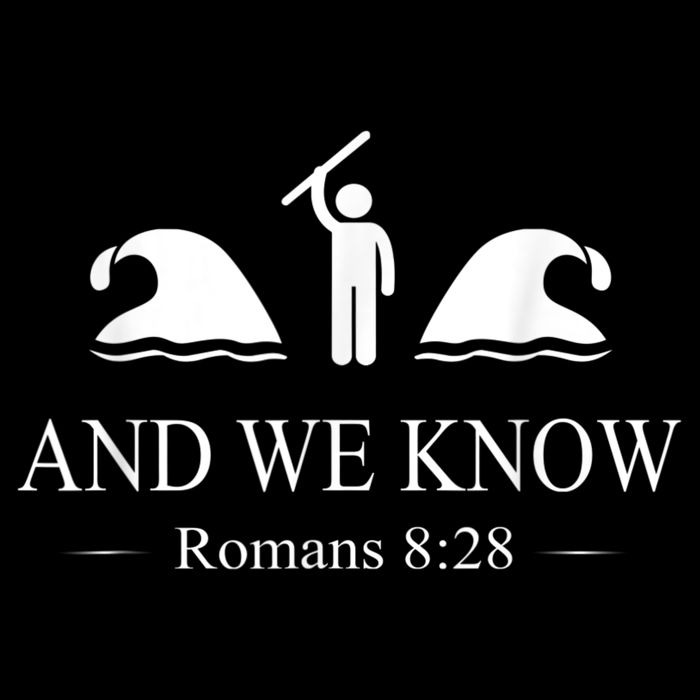 And We Know Romans Drawstring Bag