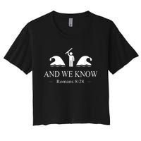 And We Know Romans Women's Crop Top Tee