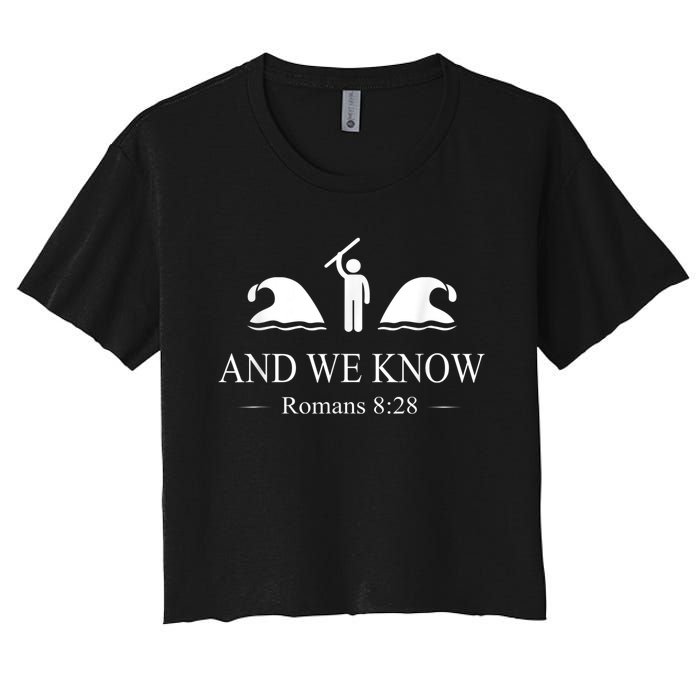 And We Know Romans Women's Crop Top Tee