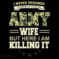 Army Wife Killing It Quote Impact Tech Backpack