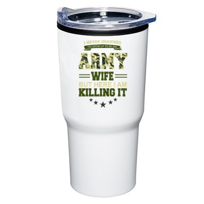 Army Wife Killing It Quote Tumbler