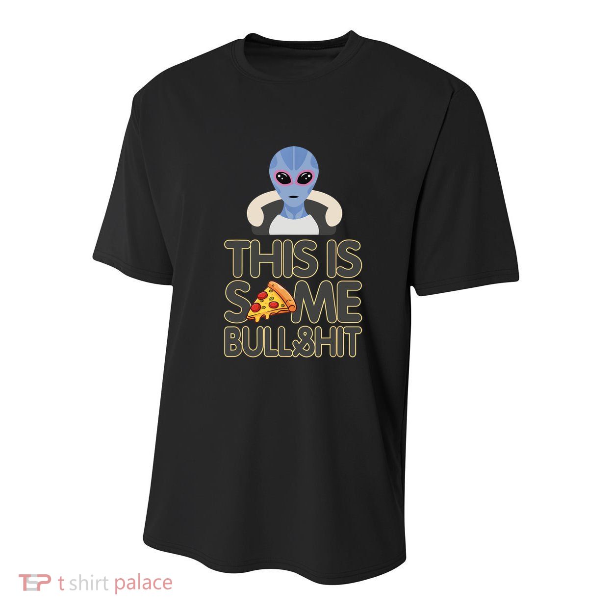 Alien Who Likes Pizza Ufo Alien Colorado Fun Youth Performance Sprint T-Shirt