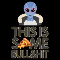 Alien Who Likes Pizza Ufo Alien Colorado Fun Visor