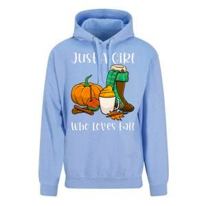 A Who Loves Fall Autumn Season Pumpkin Spice Latte Funny Gift Unisex Surf Hoodie