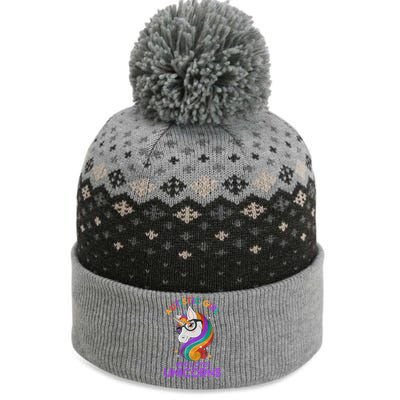 Autistic Who Loves Unicorns The Baniff Cuffed Pom Beanie