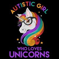 Autistic Who Loves Unicorns Bag