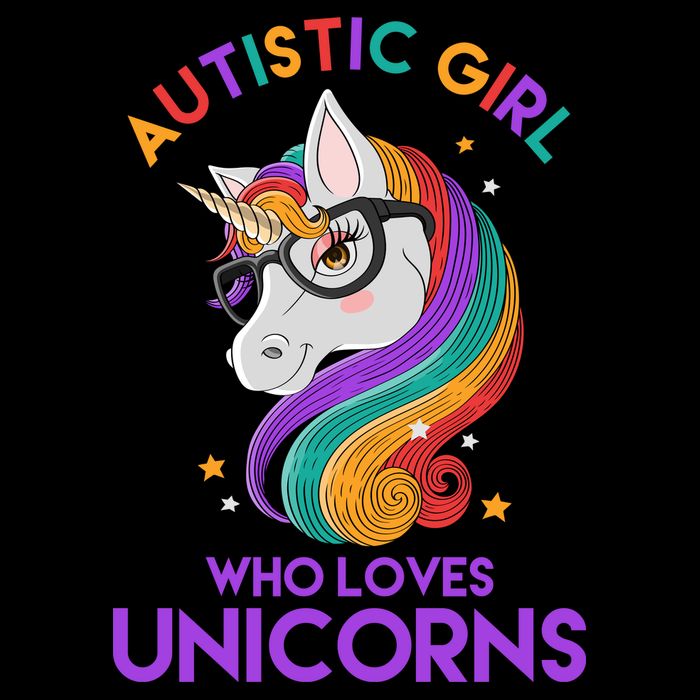 Autistic Who Loves Unicorns Bag