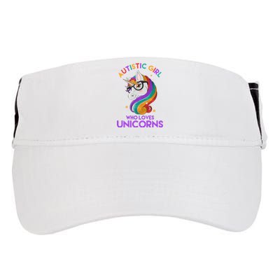 Autistic Who Loves Unicorns Adult Drive Performance Visor