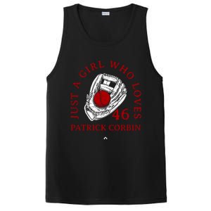 A Who Loves Patrick Corbin Friend Baseball Fan Gift PosiCharge Competitor Tank