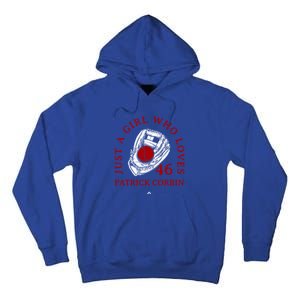 A Who Loves Patrick Corbin Friend Baseball Fan Gift Tall Hoodie