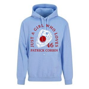 A Who Loves Patrick Corbin Friend Baseball Fan Gift Unisex Surf Hoodie