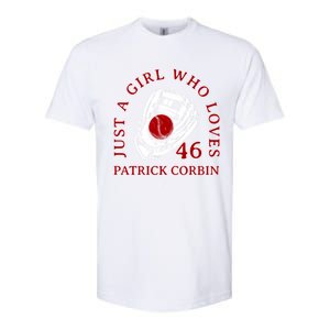 A Who Loves Patrick Corbin Friend Baseball Fan Gift Softstyle CVC T-Shirt