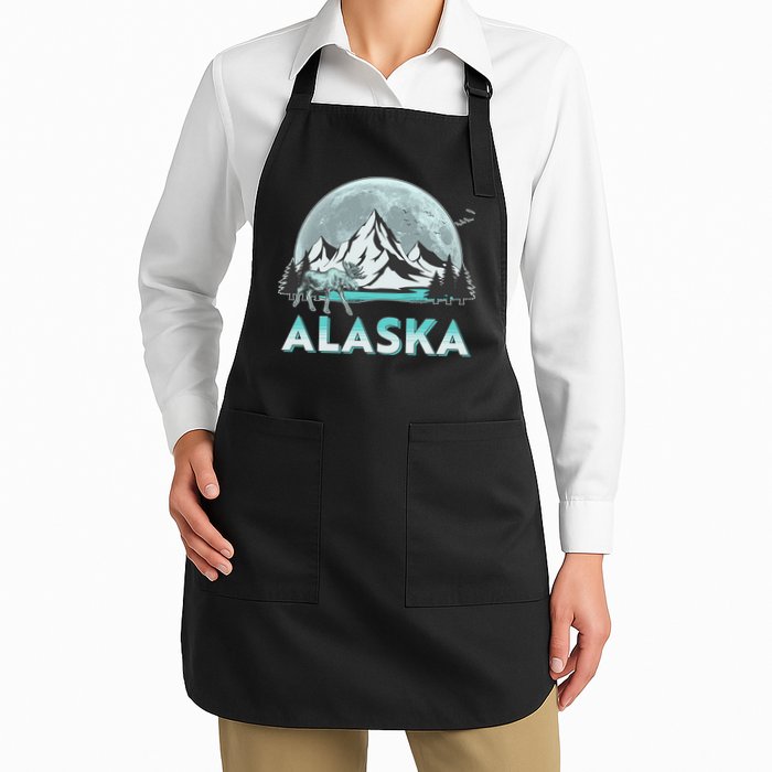 Alaska Wilderness Moose Moon Apron