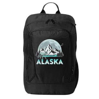Alaska Wilderness Moose Moon City Backpack