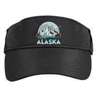 Alaska Wilderness Moose Moon Adult Drive Performance Visor