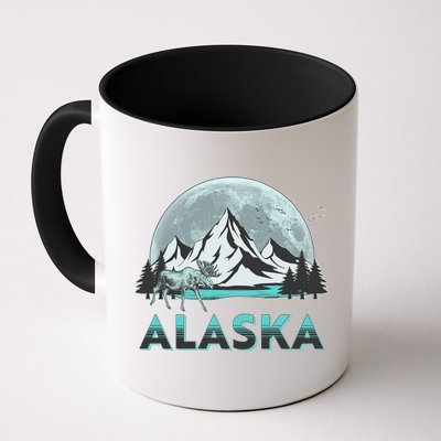 Alaska Wilderness Moose Moon Mug