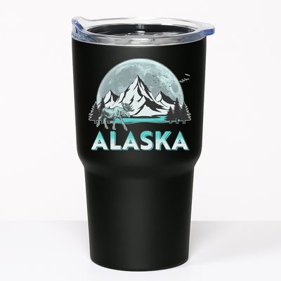 Alaska Wilderness Moose Moon Tumbler
