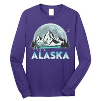 Alaska Wilderness Moose Moon Long Sleeve Shirt