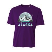 Alaska Wilderness Moose Moon Performance Sprint T-Shirt