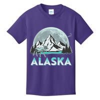Alaska Wilderness Moose Moon Kids T-Shirt