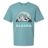 Alaska Wilderness Moose Moon Sueded Cloud Jersey T-Shirt