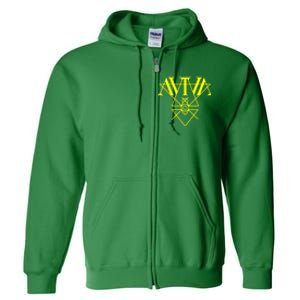 Aviva Wallpaper Music Best Seller Logo Essential Full Zip Hoodie