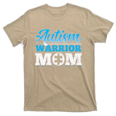 Autism Warrior Mom Autism Awareness Month Gift T-Shirt