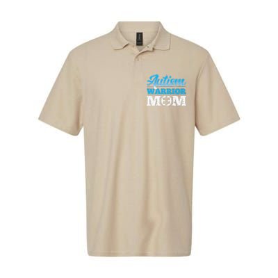 Autism Warrior Mom Autism Awareness Month Gift Softstyle Adult Sport Polo