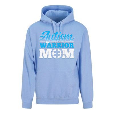 Autism Warrior Mom Autism Awareness Month Gift Unisex Surf Hoodie