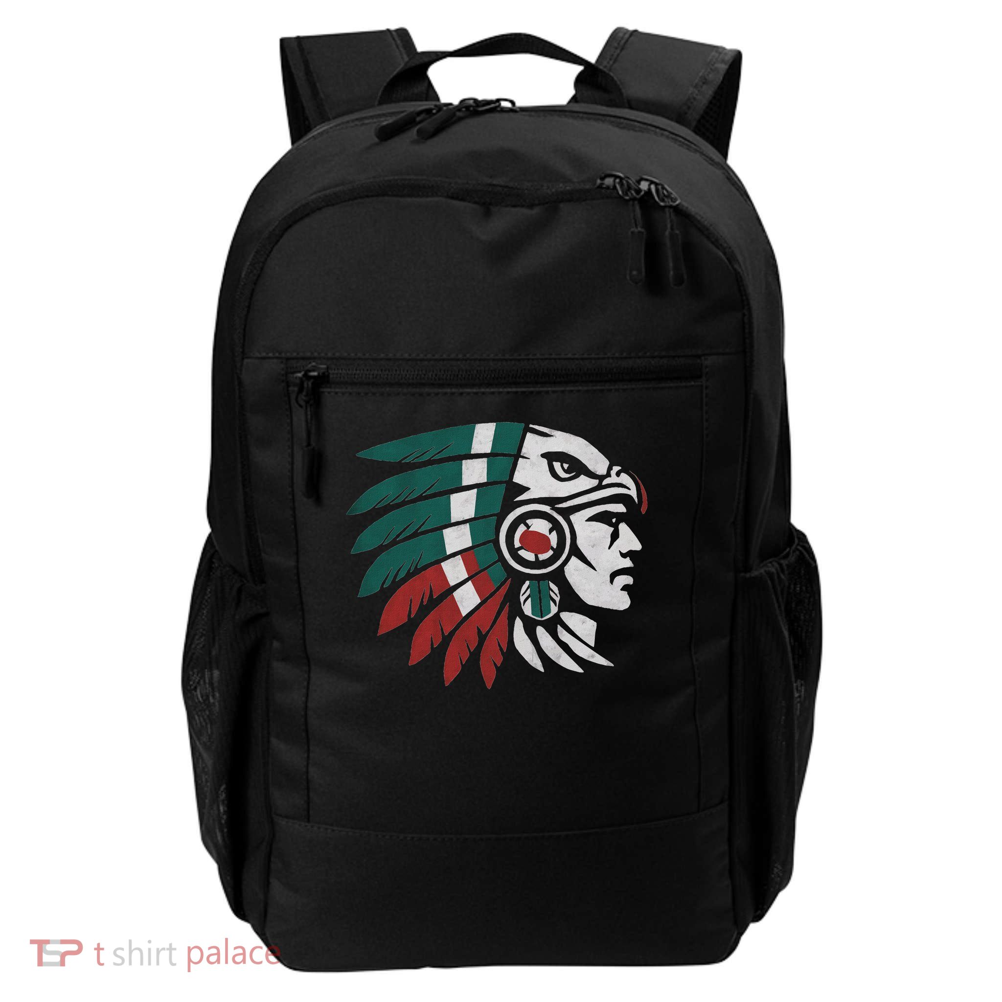 Aztec Warrior Mayan Indigenous Mexican Aztec Jaguar Daily Commute Backpack
