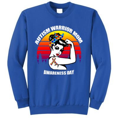 Autism Warrior Mom Unbreakable Gift Autism Awareness Tee Cool Gift Sweatshirt