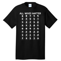 ALL WIVES MATTER Joseph Smith Polygamy Ex Mormon LDS Meme Tall T-Shirt