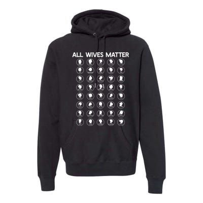 ALL WIVES MATTER Joseph Smith Polygamy Ex Mormon LDS Meme Premium Hoodie