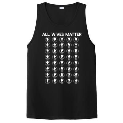 ALL WIVES MATTER Joseph Smith Polygamy Ex Mormon LDS Meme PosiCharge Competitor Tank