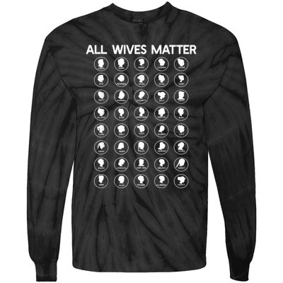 ALL WIVES MATTER Joseph Smith Polygamy Ex Mormon LDS Meme Tie-Dye Long Sleeve Shirt