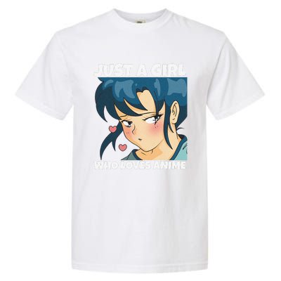 Anime Weeb Merch Forn Girls Just A Girl Who Loves Anime Garment-Dyed Heavyweight T-Shirt