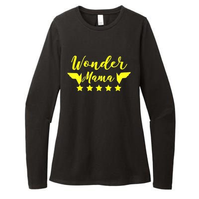 Aneisha Wonder Mama Mom Life Gift For Mothers Meaningful Gift Womens CVC Long Sleeve Shirt