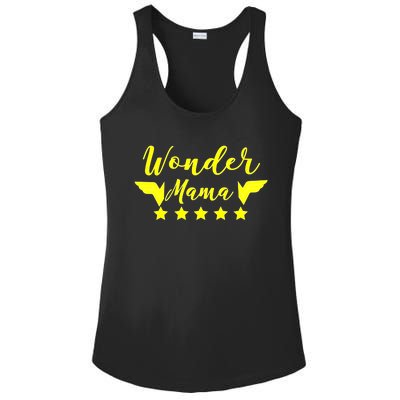 Aneisha Wonder Mama Mom Life Gift For Mothers Meaningful Gift Ladies PosiCharge Competitor Racerback Tank