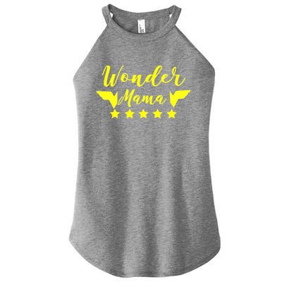 Aneisha Wonder Mama Mom Life Gift For Mothers Meaningful Gift Women's Perfect Tri Rocker Tank