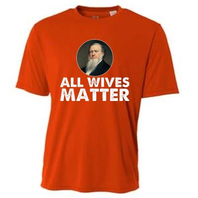 All Wives Matter Joseph Smith Polygamy Ex Mormon Lds Meme Cooling Performance Crew T-Shirt